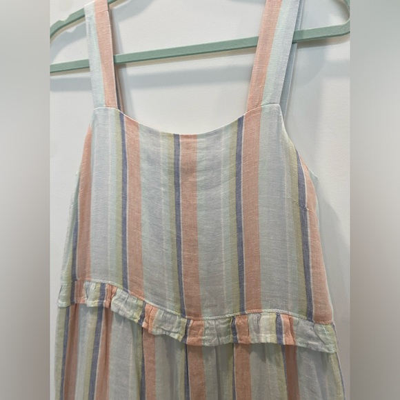 Rails Sandy Mini Dress Beach Cover up size Small linen blend - Picture 11 of 13